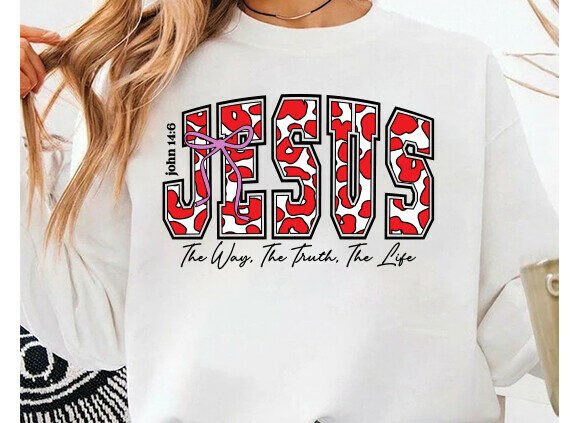 Coquette Jesus PNG: Graphics & T-Shirt Designs