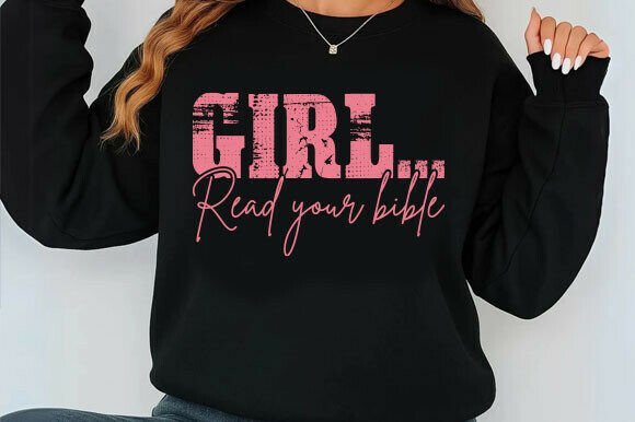 Girl Read Your Bible: A Design Worth Your Thread