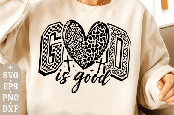 God is Good: Christian SVG Graphics for T-Shirt Designs