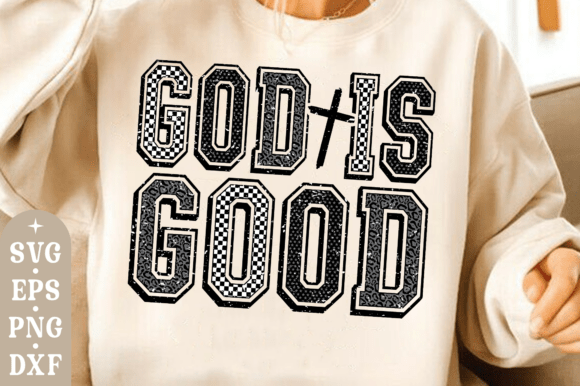 Retro God is Good Svg: Christian Graphics for T-Shirt Designs